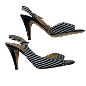 Kate Spade Slingback Peep Toe Heeled Sandals